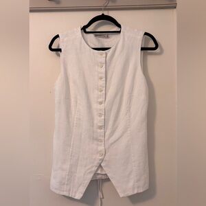 Abercrombie & Fitch Linen Vest Top